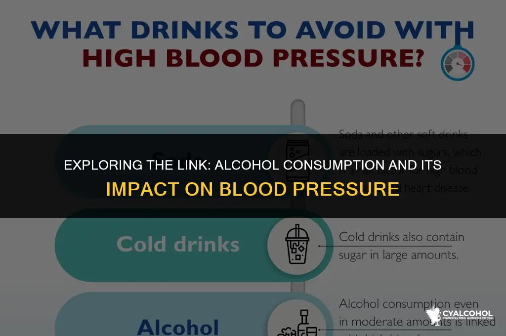 does alcohol increase your bp