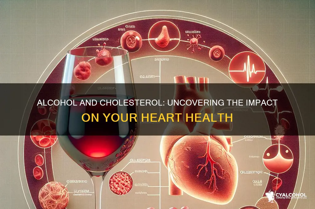 does alcohol increase your cholesterol level
