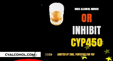 Alcohol's Dual Role: Inducing or Inhibiting CYP450 Enzymes Explained