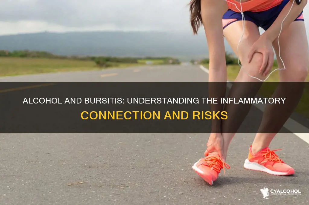 does alcohol inflame bursitis