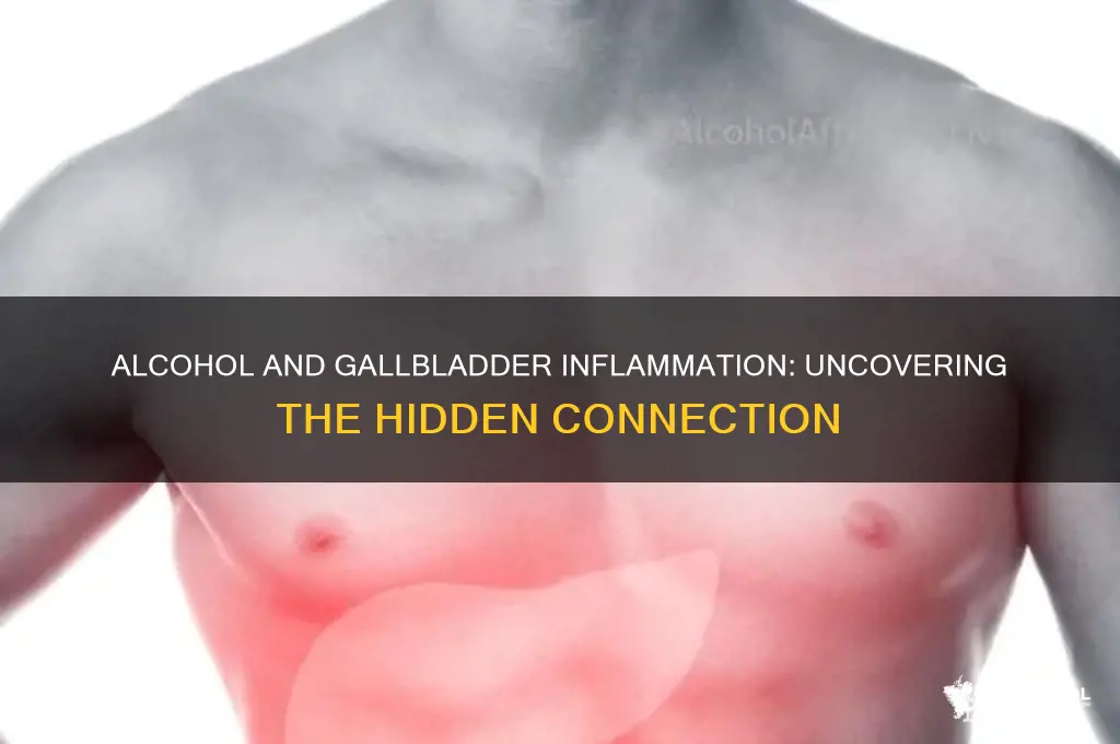 does alcohol inflame gallbladder