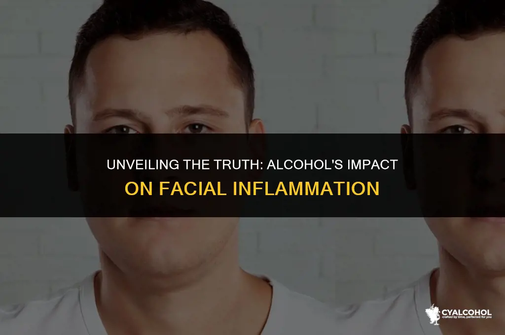 does alcohol inflame your face