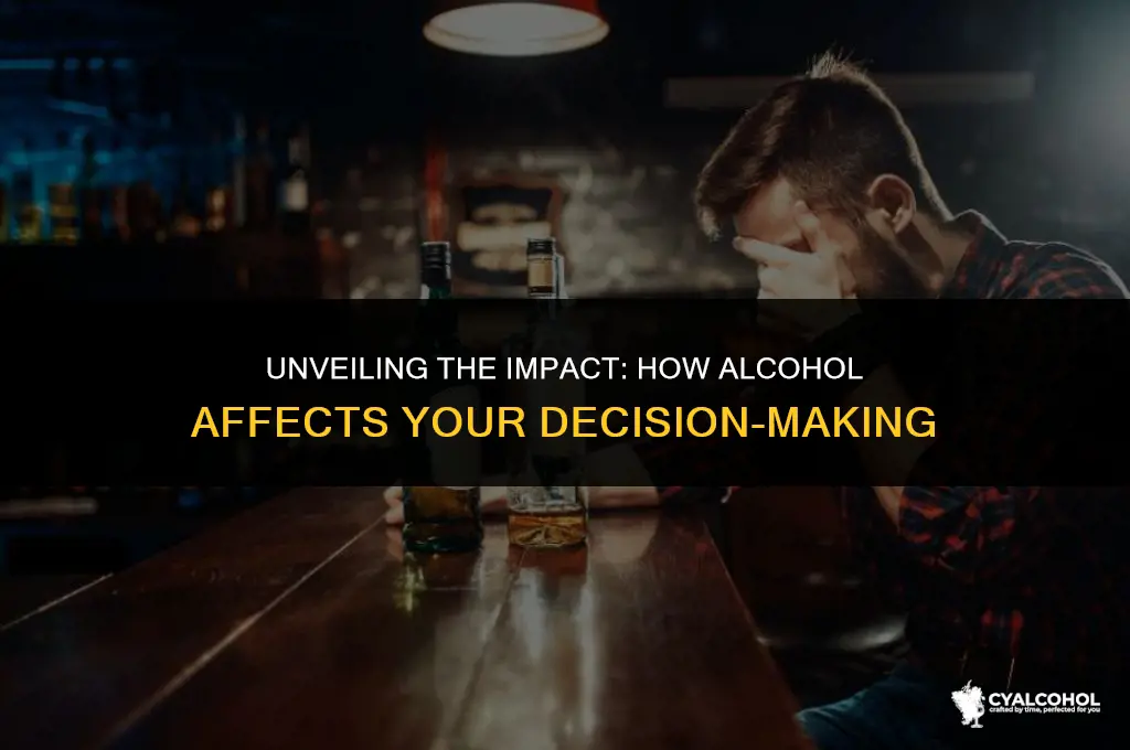 does alcohol influence your choices