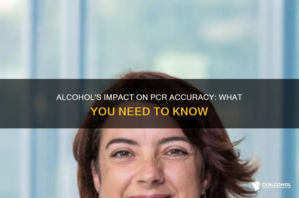 does alcohol inhibit pcr