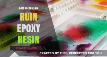 Alcohol Ink in Epoxy Resin: Does It Cause Damage or Enhance?