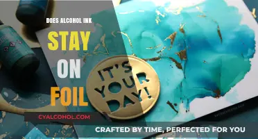 Alcohol Ink on Foil: Durability, Techniques, and Creative Applications
