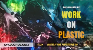 Can Alcohol Ink Adhere to Plastic Surfaces? A Creative Guide