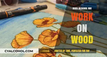 Can Alcohol Ink Enhance Wood Surfaces? A Creative Exploration