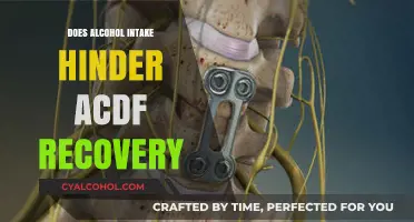 Alcohol and ACDF Recovery: Impact on Healing and Rehabilitation Process