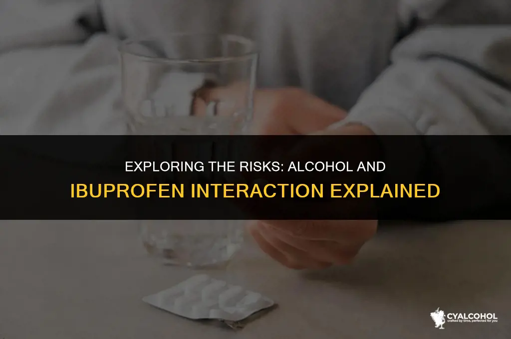 does alcohol interact with ibuprofen