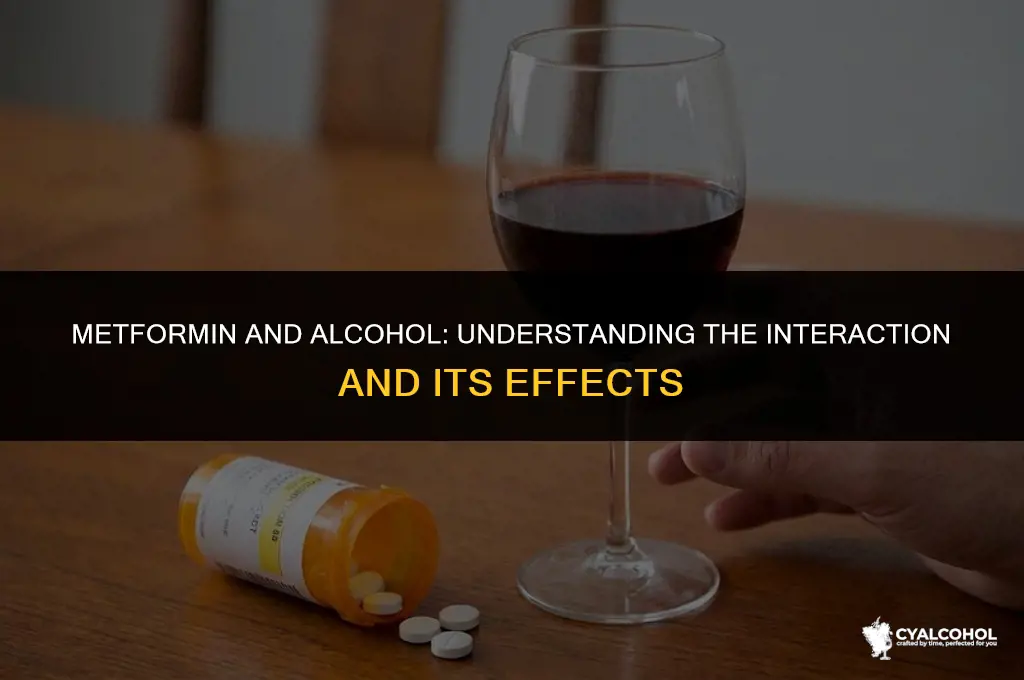 does alcohol interact with metformin