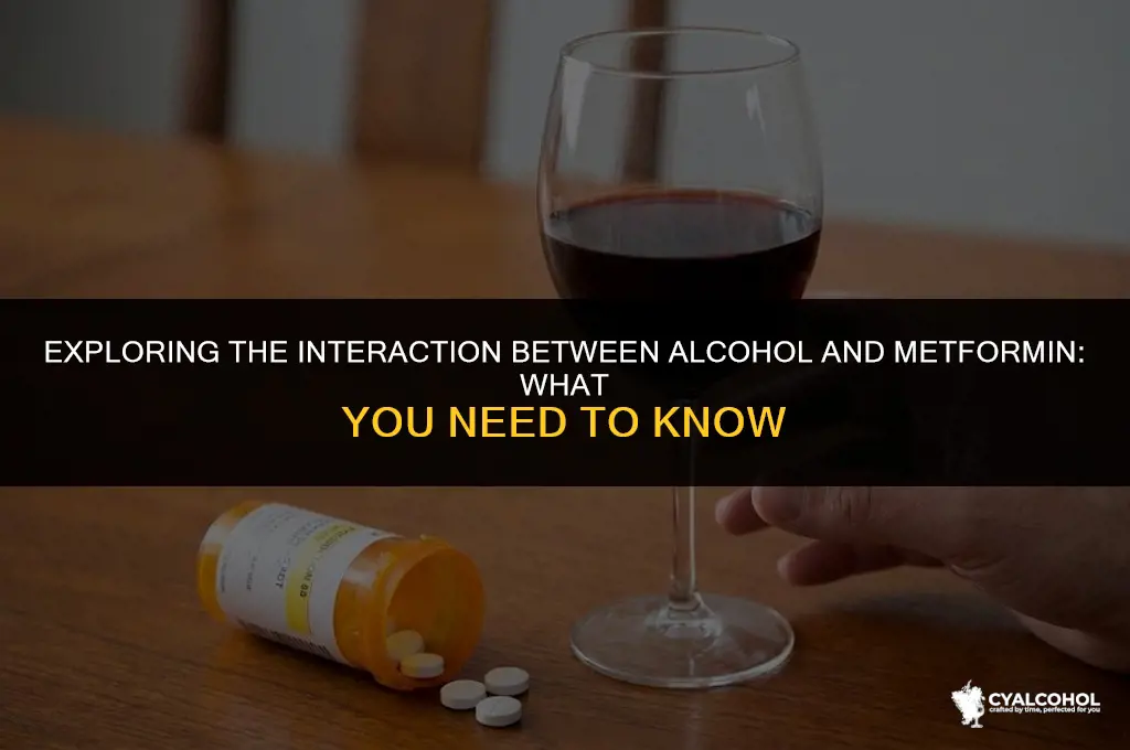 does alcohol interact with metzin