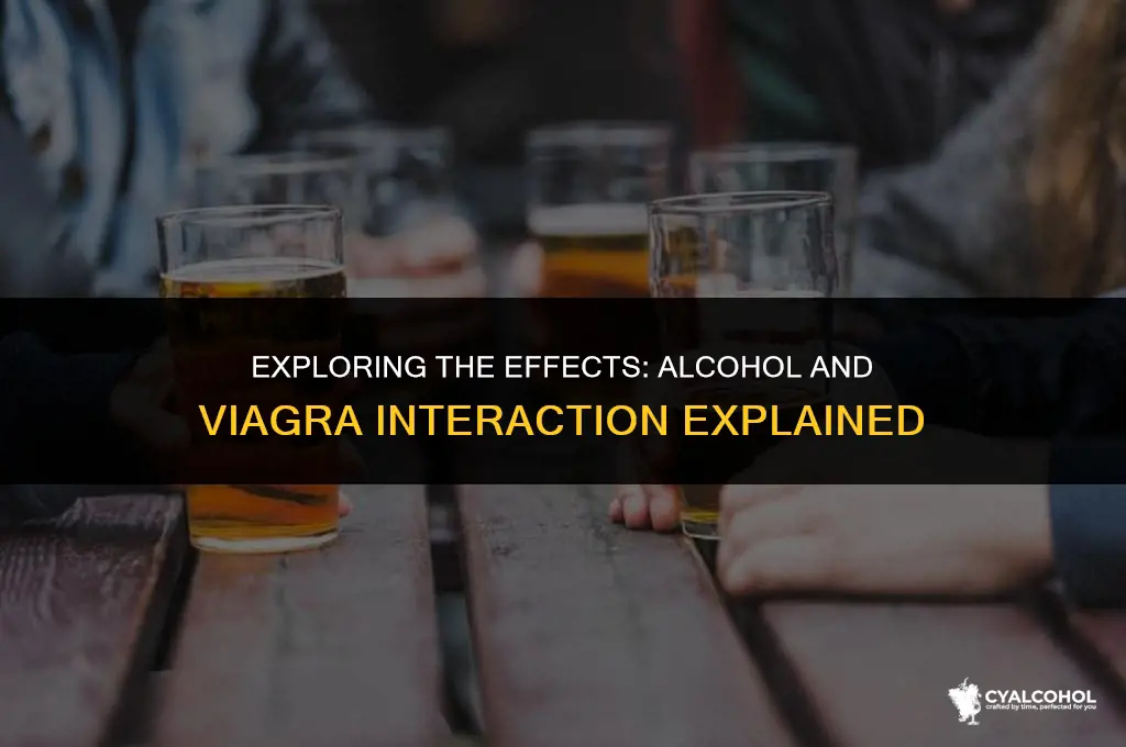 does alcohol interact with viagra