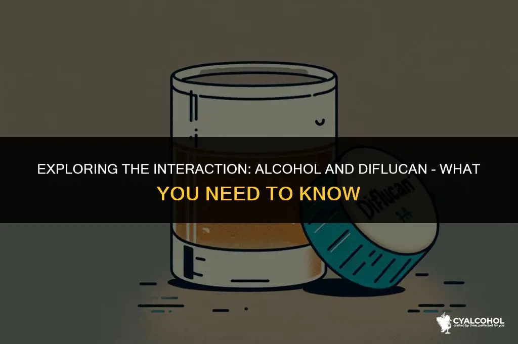 does alcohol interfere with diflucan