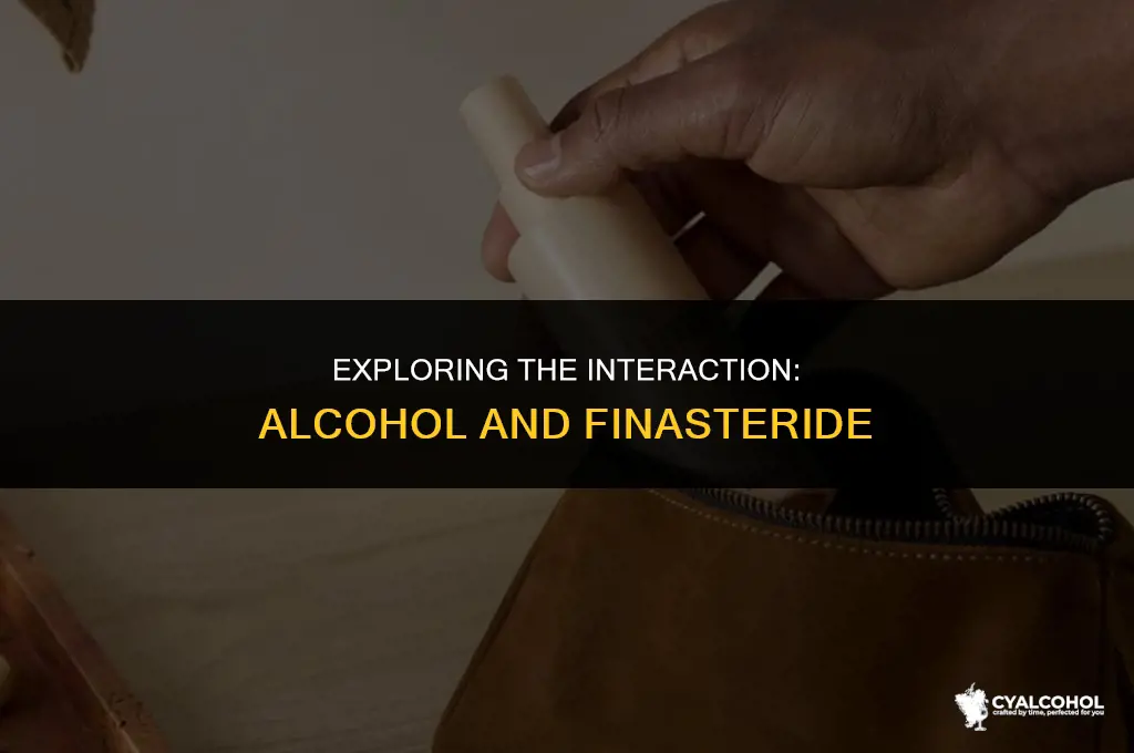 does alcohol interfere with finasteride
