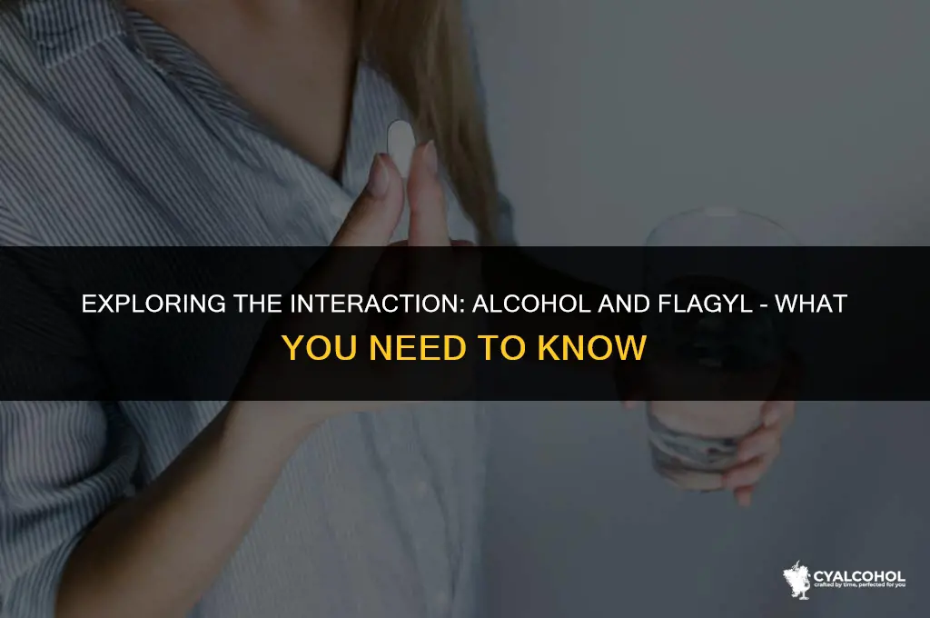 does alcohol interfere with flagyl