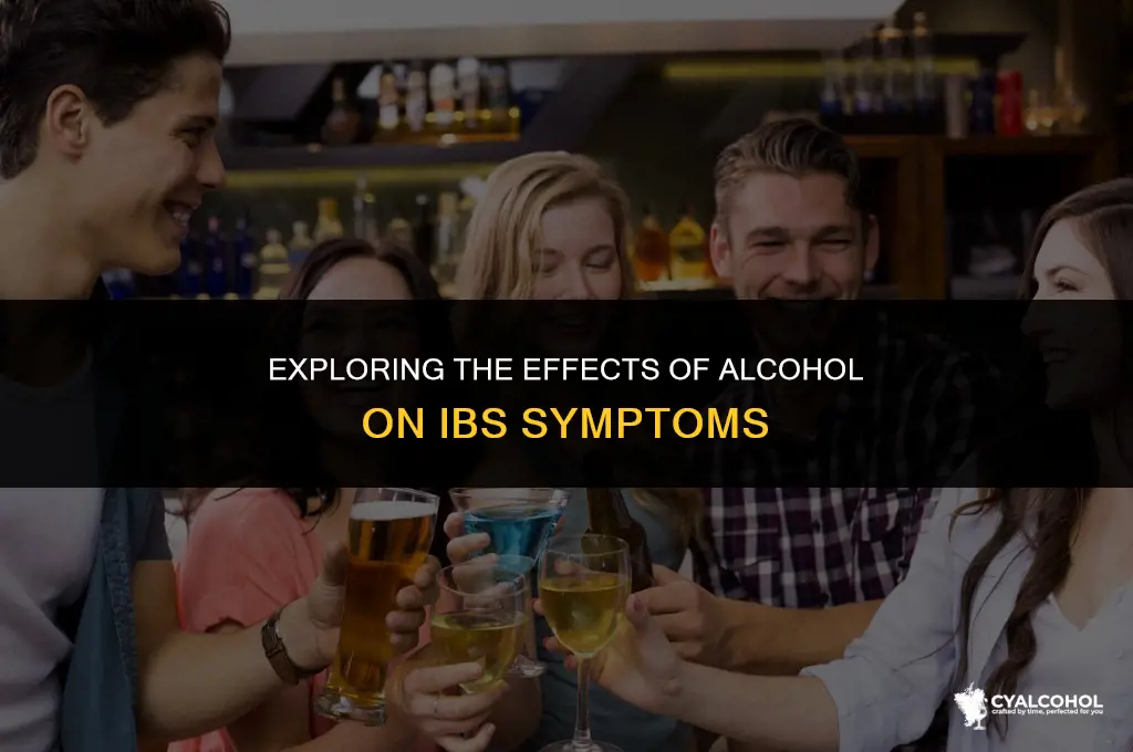 does alcohol interfere with ibs