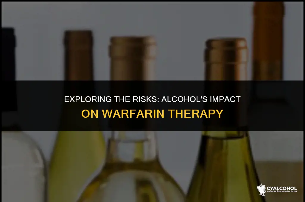 does alcohol interfere with warfarin