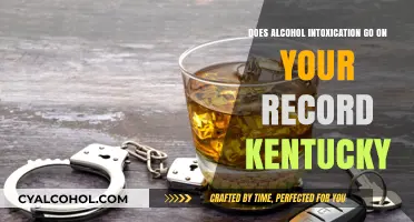 Does Alcohol Intoxication Appear on Your Record in Kentucky?