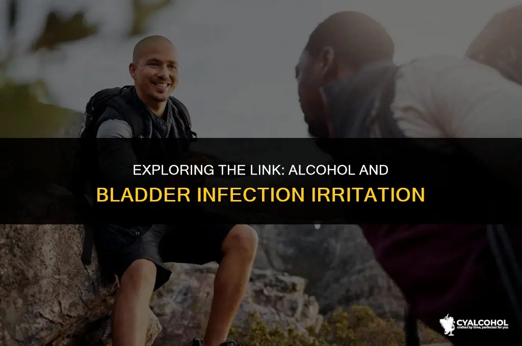 does alcohol irritate bladder infection