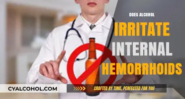 Exploring the Link: Alcohol Consumption and Internal Hemorrhoid Irritation