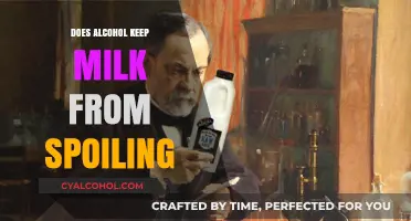 Alcohol in Milk: Does It Prevent Spoilage or Cause Issues?