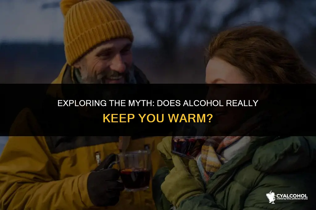does alcohol keep u warm