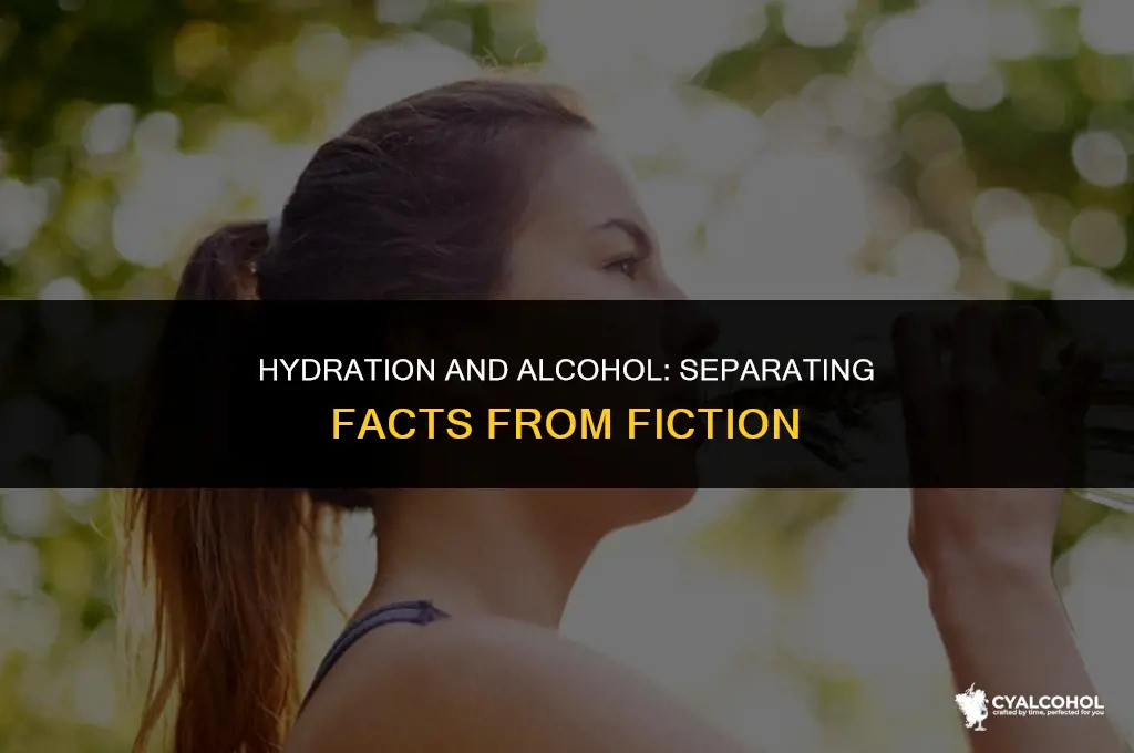 does alcohol keep you hydrated