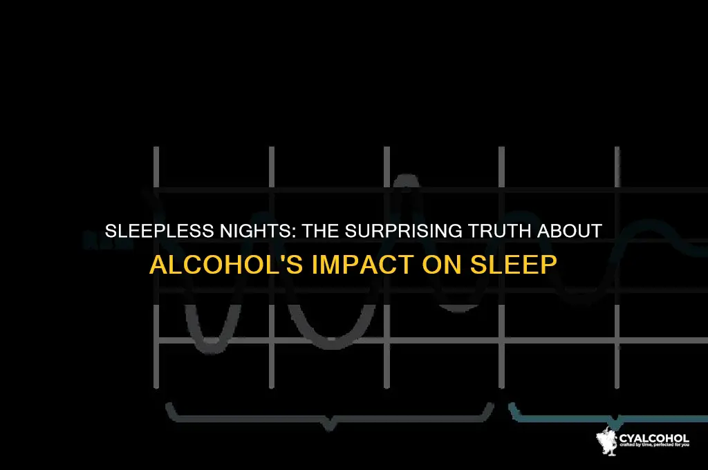 does alcohol keep you up