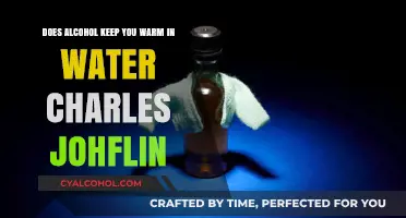 Alcohol in Water: Warm or Cold?