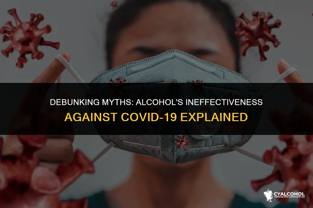 does alcohol kil covid 19