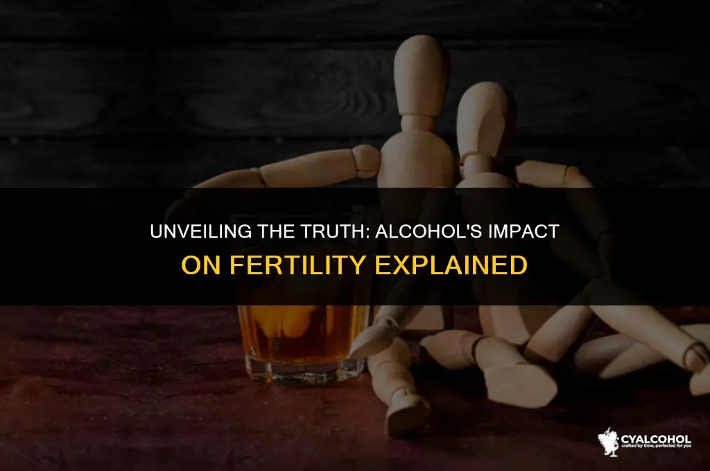 does alcohol lead to infertility