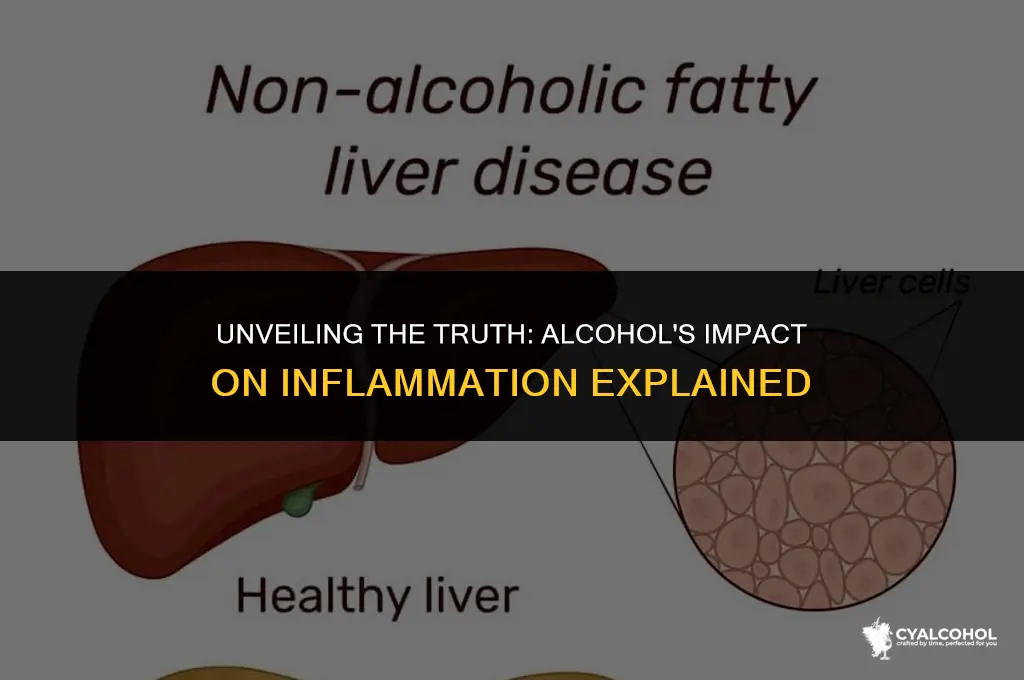 does alcohol lead to inflammation