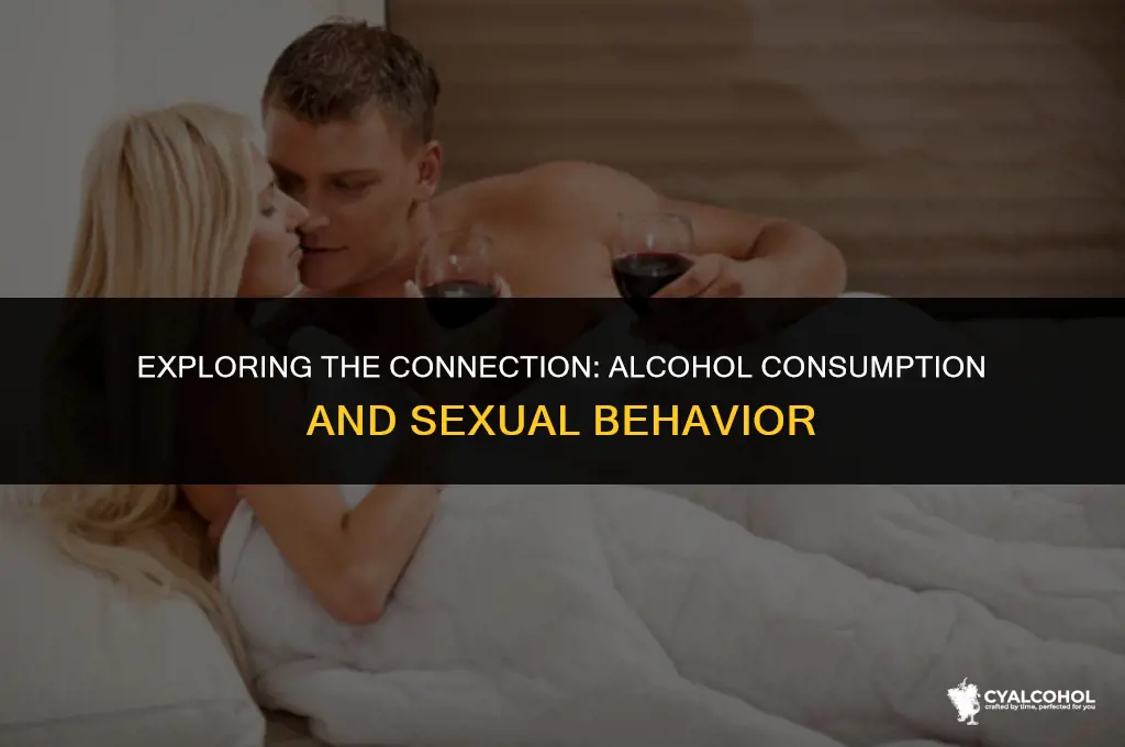 does alcohol lead to sex