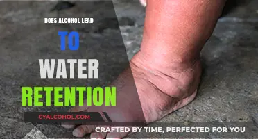 Alcohol and Water Retention: Uncovering the Surprising Connection and Effects