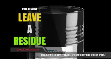 Unveiling the Truth: Does Alcohol Leave a Residue?