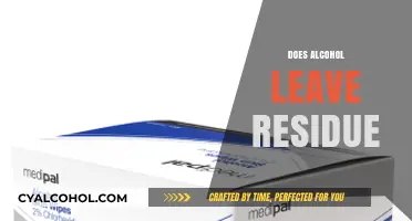 Does Alcohol Leave Residue? Uncovering the Truth Behind Clean Surfaces