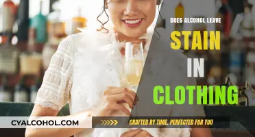Alcohol Stains on Clothes: Causes, Prevention, and Effective Removal Tips