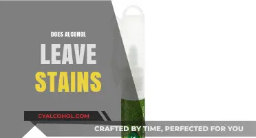 Does Alcohol Stain? Tips to Prevent and Remove Alcohol Marks