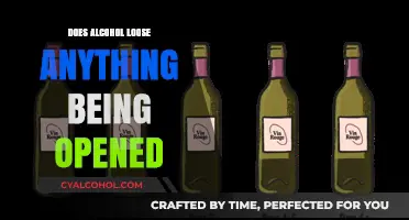 Does Opened Alcohol Lose Flavor, Aroma, or Quality Over Time?