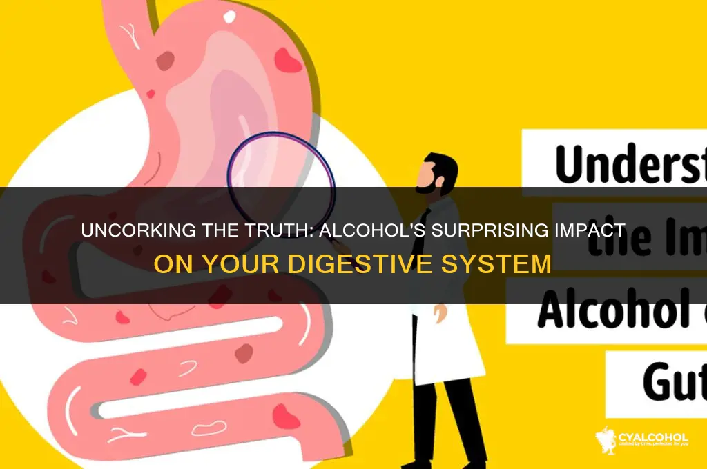does alcohol loosen your bowels