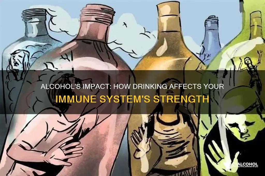 does alcohol lower immunity