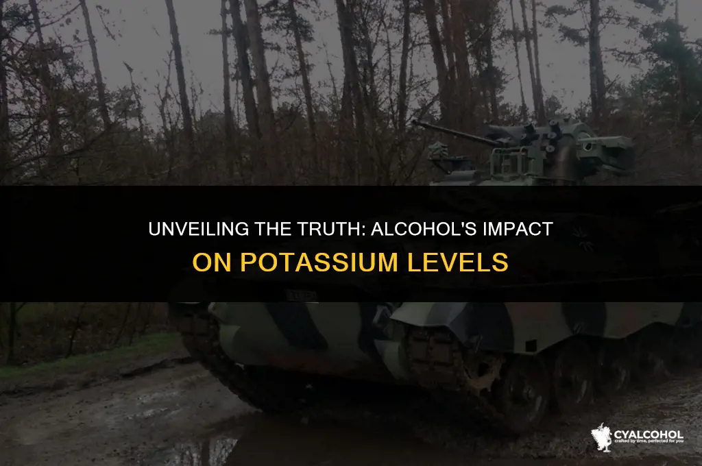 does alcohol lower your potassium