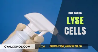 Alcohol's Impact: Does It Lyse Cells or Preserve Them?