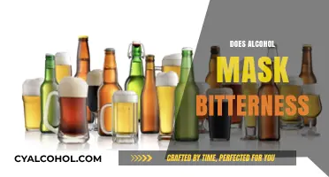 Alcohol's Role in Masking Bitterness: Unveiling the Taste Interaction