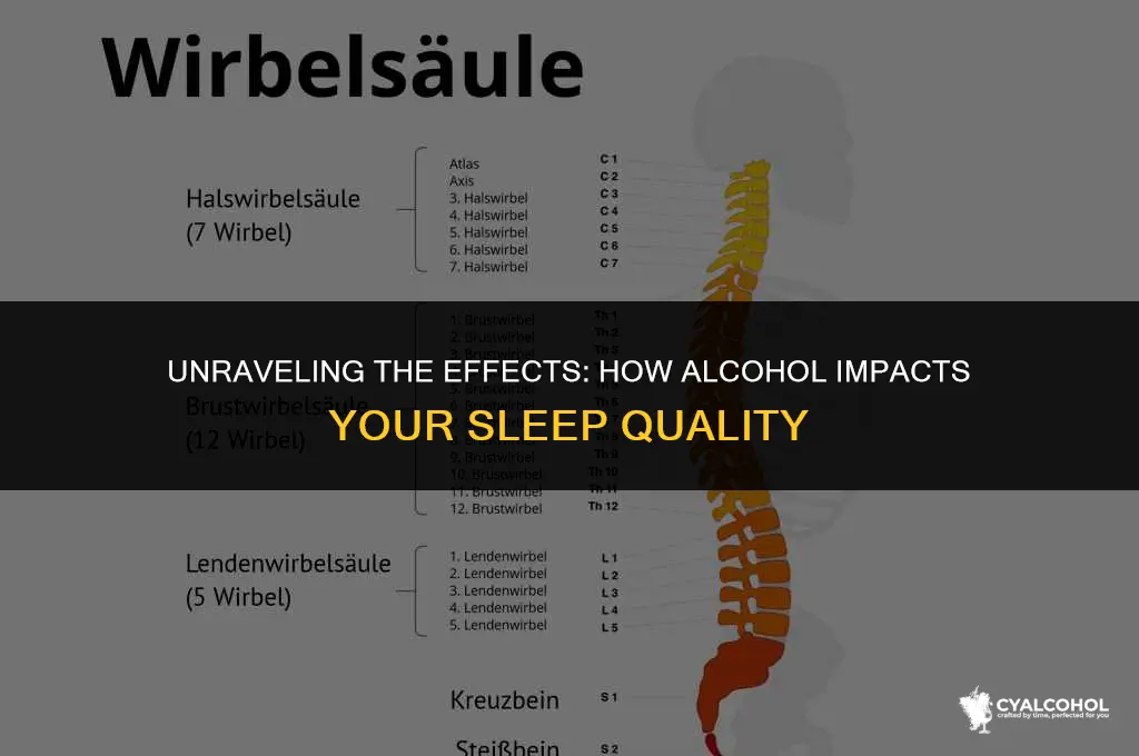does alcohol mess my sleep