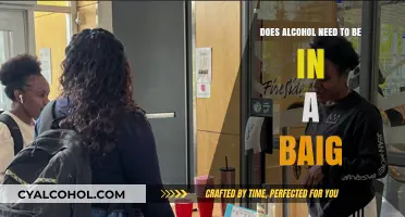 Does Alcohol Belong in a Bag? Exploring the Necessity and Safety