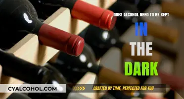 Alcohol Storage: Light or Dark?