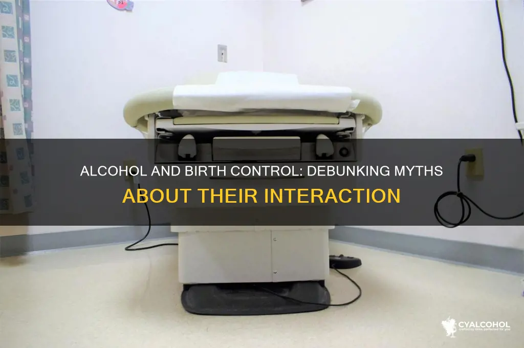 does alcohol negate birth control