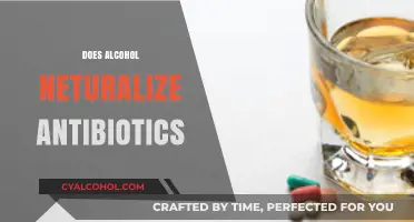 Alcohol and Antibiotics: Debunking the Myth of Neutralization